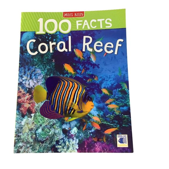 100 Facts Coral Reef Paperback Book Bundle Miles Kelly Children’s Educational Bo - Picture 5 of 9